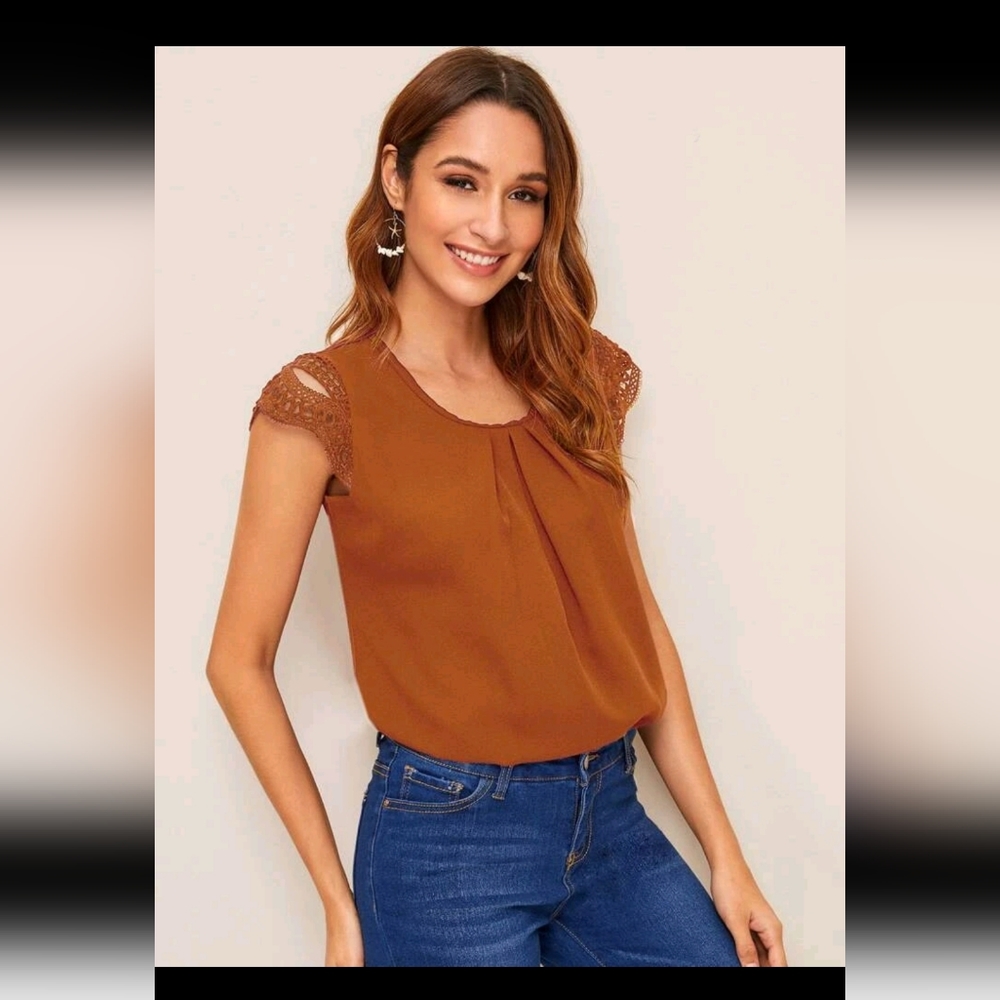 Crochet Shoulder Blouse
